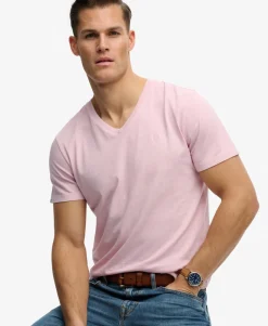 Classic Cotton Linen V-Neckline T-Shirt