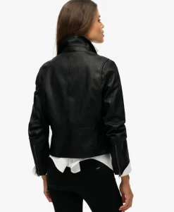 Classic Faux Leather Biker