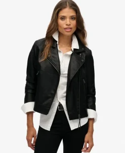 Classic Faux Leather Biker