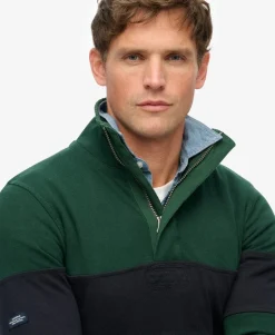 Classic Rugby Half Zip Top
