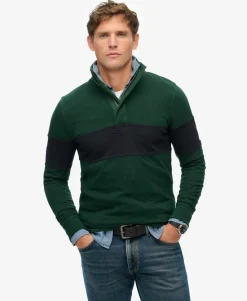 Classic Rugby Half Zip Top