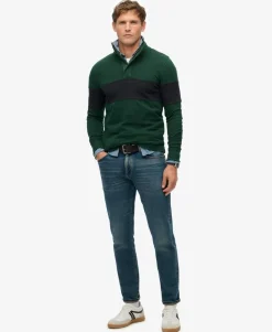 Classic Rugby Half Zip Top