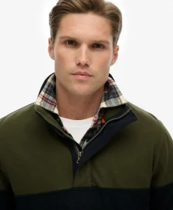 Classic Rugby Half Zip Top
