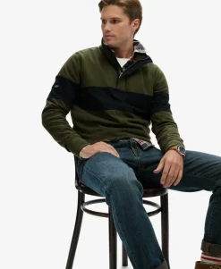 Classic Rugby Half Zip Top