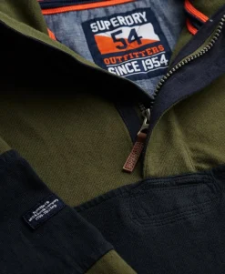 Classic Rugby Half Zip Top