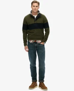 Classic Rugby Half Zip Top