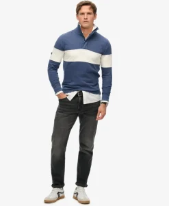 Classic Rugby Half Zip Top