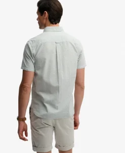 Classic Seersucker Short Sleeve Shirt
