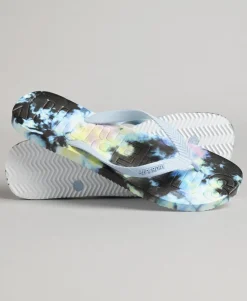 Code Tie Dye Flip Flop