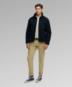 Collared Harrington Jacket