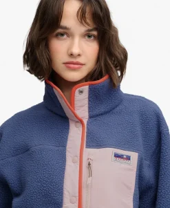 Colour Block Fleece Jacket