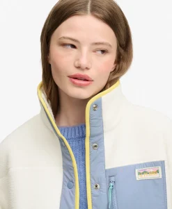 Colour Block Fleece Jacket