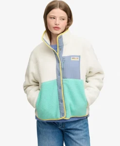 Colour Block Fleece Jacket