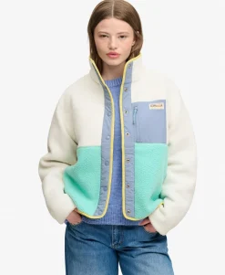 Colour Block Fleece Jacket