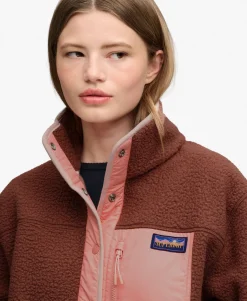 Colour Block Fleece Jacket