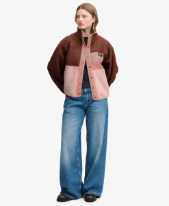 Colour Block Fleece Jacket