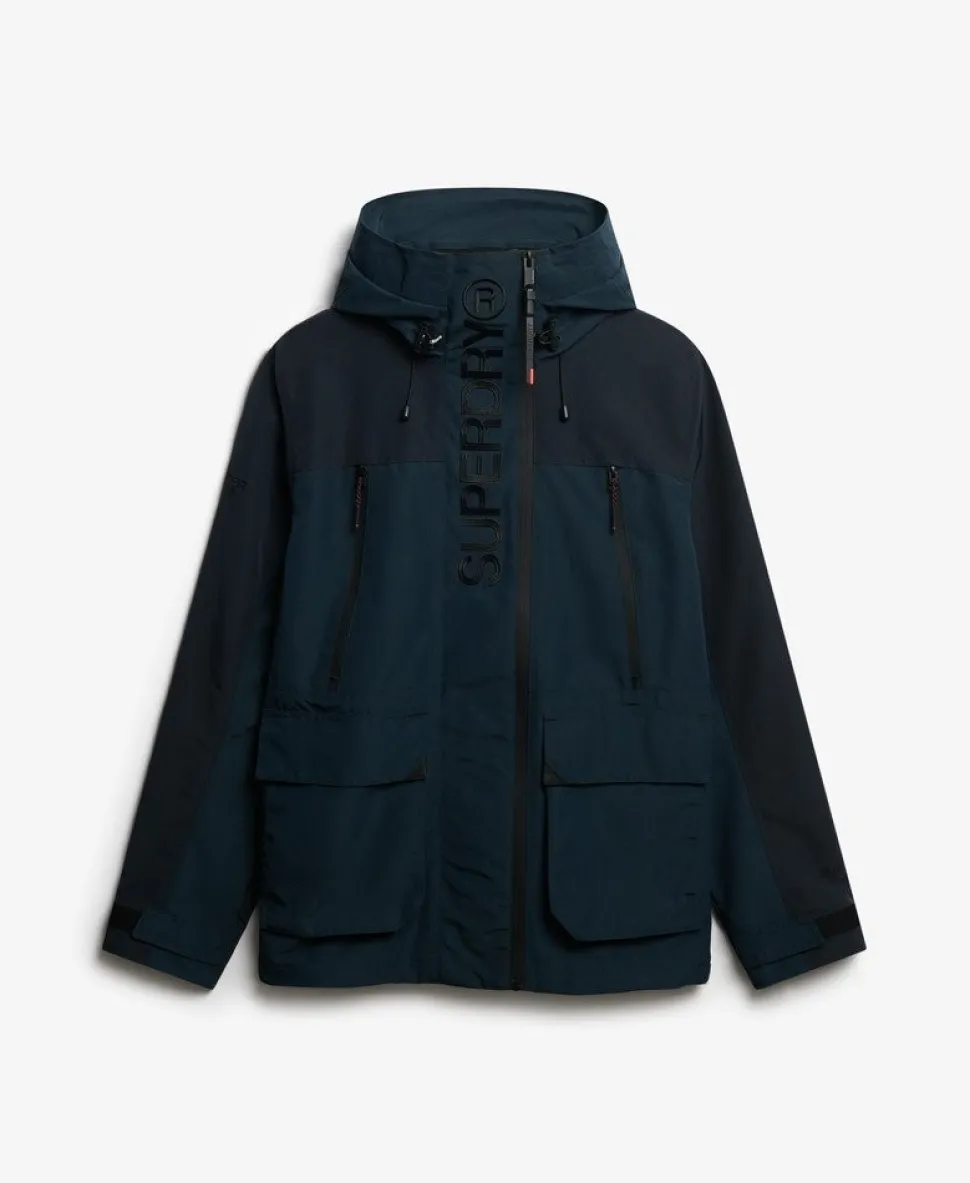 Colour Block Windbreaker Jacket