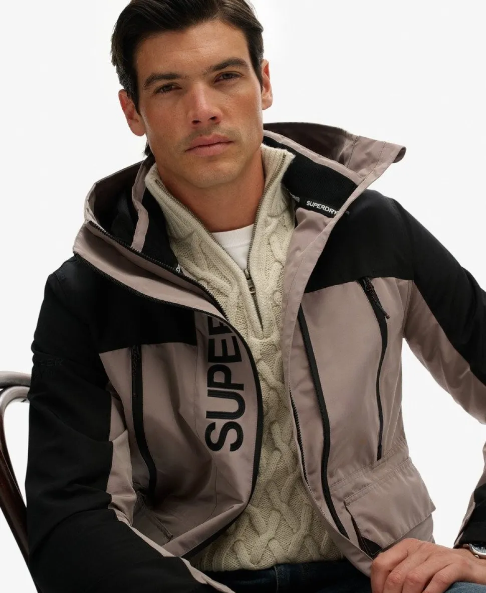 Colour Block Windbreaker Jacket