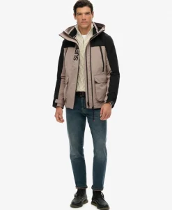Colour Block Windbreaker Jacket