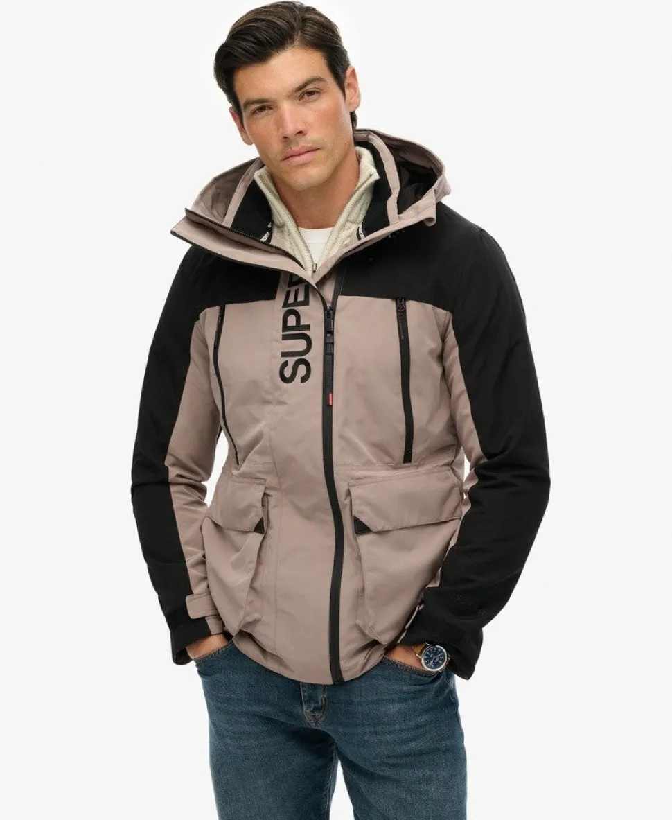 Colour Block Windbreaker Jacket