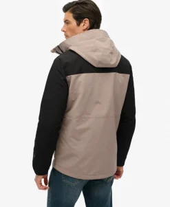 Colour Block Windbreaker Jacket