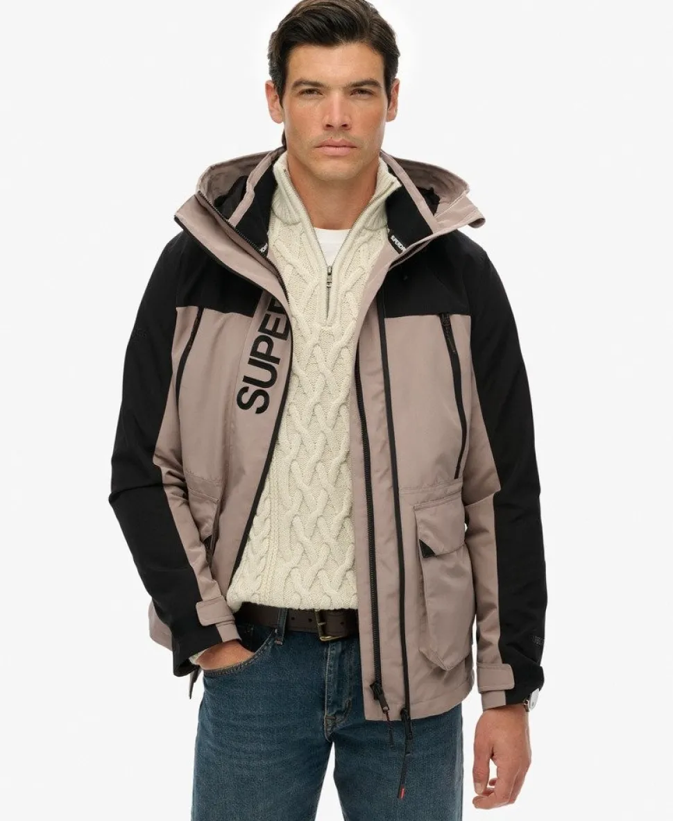 Colour Block Windbreaker Jacket