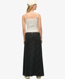 Column Maxi Skirt