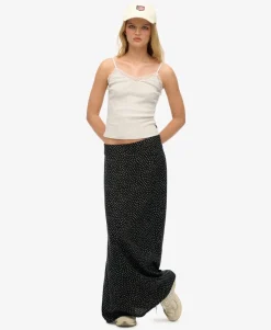 Column Maxi Skirt