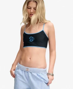 Contrast Bralette Bikini Top