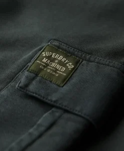Contrast Stitch Cargo Shorts