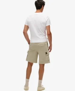 Contrast Stitch Cargo Shorts