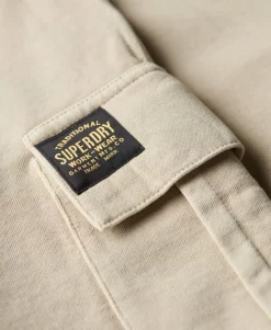 Contrast Stitch Cargo Shorts