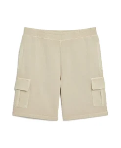 Contrast Stitch Cargo Shorts