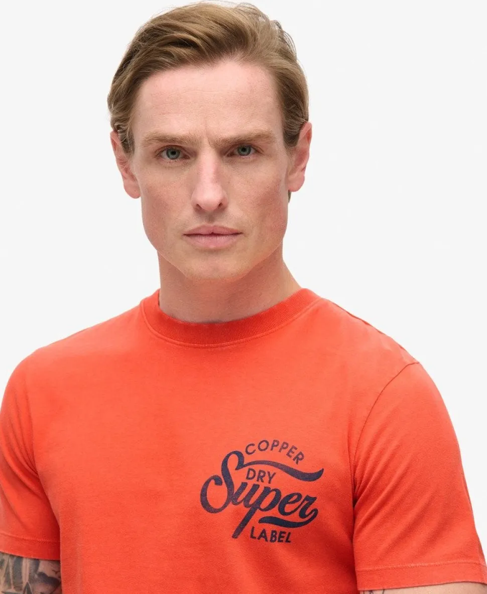 Copper Label Chest Graphic T-Shirt