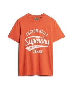 Copper Label Script T-Shirt