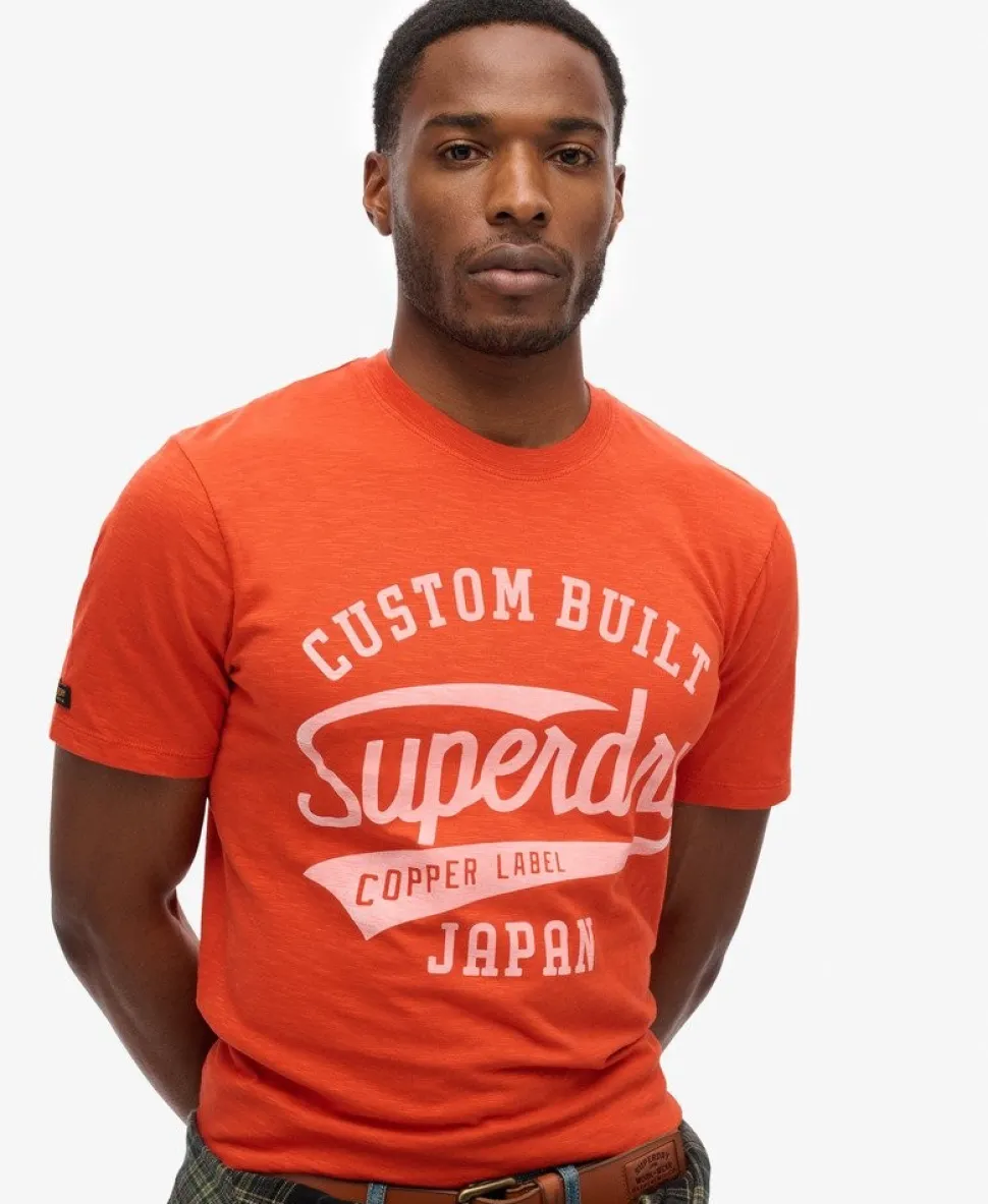 Copper Label Script T-Shirt