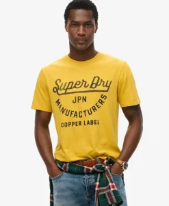 Copper Label Script T-Shirt