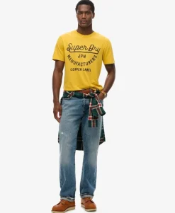 Copper Label Script T-Shirt