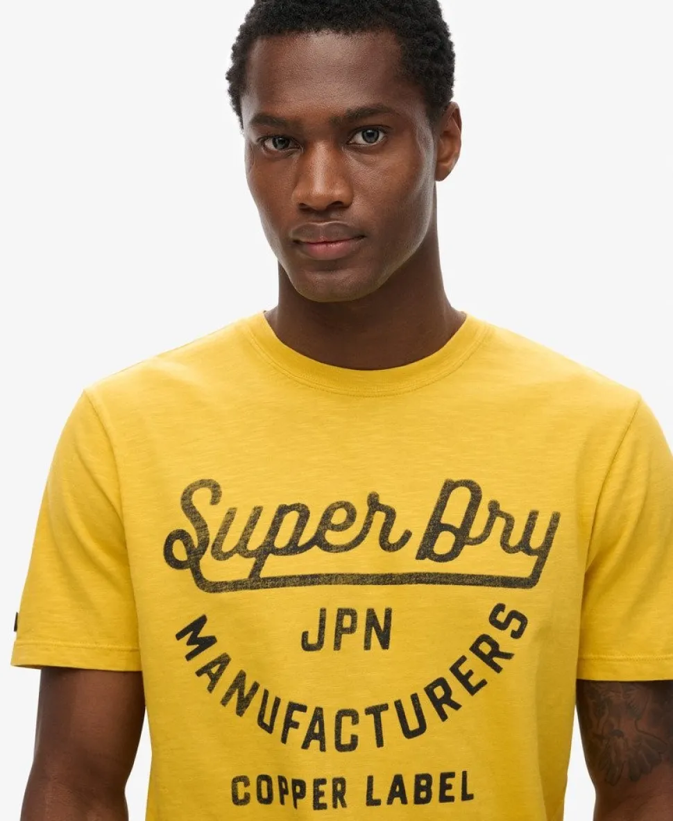 Copper Label Script T-Shirt