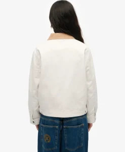 Cord Collar Barn Jacket