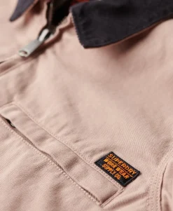 Cord Collar Barn Jacket