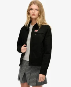 Cord Collar Quilt Ranch Jacket