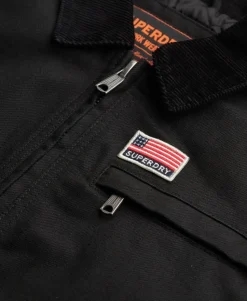 Cord Collar Quilt Ranch Jacket