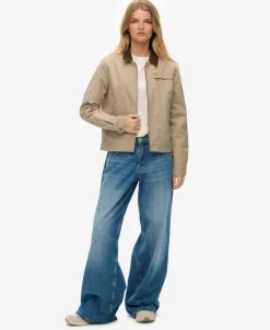Cord Collar Quilt Ranch Jacket