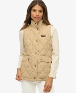 Cord Trimmed Liner Gilet