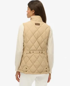 Cord Trimmed Liner Gilet