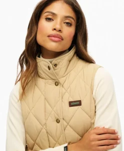 Cord Trimmed Liner Gilet