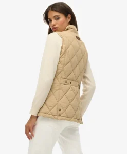 Cord Trimmed Liner Gilet