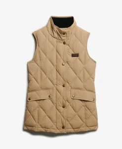 Cord Trimmed Liner Gilet