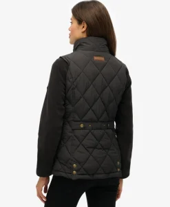Cord Trimmed Liner Gilet